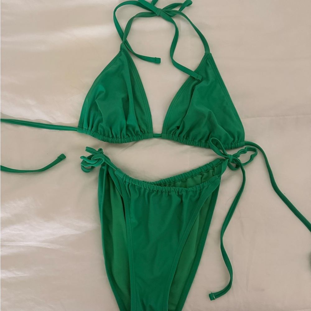 Green bikini